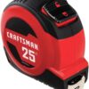 CRAFTSMAN Tape Measure, 25 feet, Retraction Control and Self-Lock, Rubber Grip - Image 4