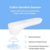 iHealth No-Touch Forehead Thermometer, Digital Infrared Thermometer for Adults and Kids - Image 2