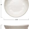 Creative Co-Op Stoneware Bowl Reactive Glaze, White Décor - Image 5