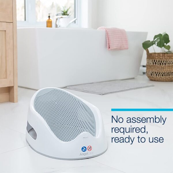 Angelcare Baby Bath Support (Grey) | Ideal for Babies Less than 6 Months Old - Image 3