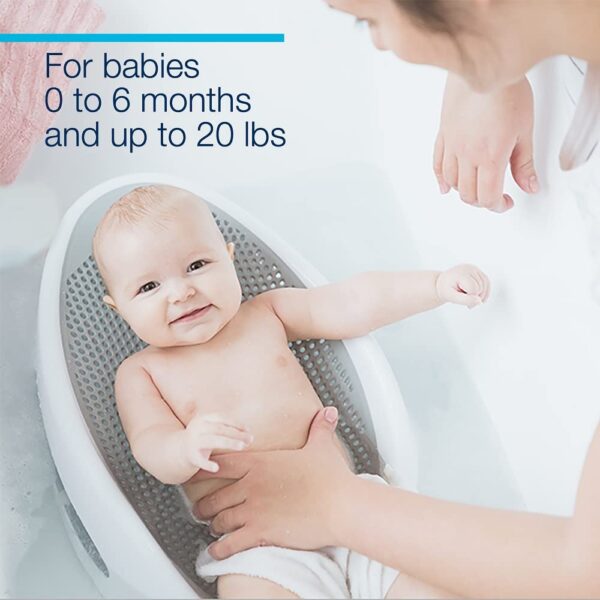 Angelcare Baby Bath Support (Grey) | Ideal for Babies Less than 6 Months Old - Image 5