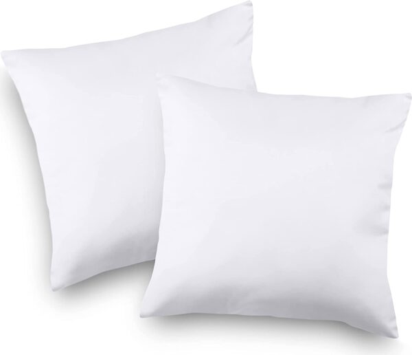 Utopia Bedding Throw Pillows Insert (Pack of 2, White) - Image 2