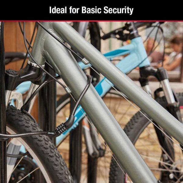 Master Lock Bike Lock Cable, Combination Bicycle Lock - Image 3