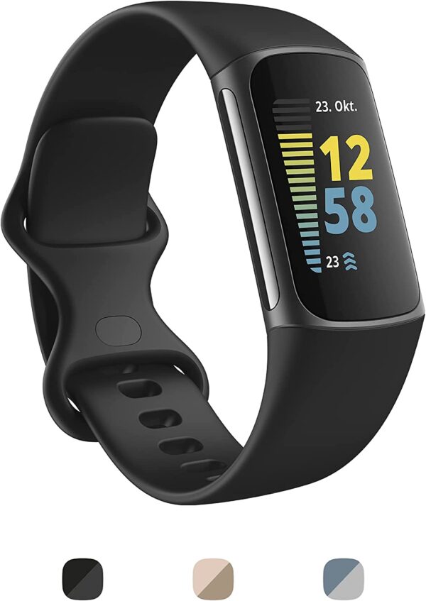Fitbit Charge 5 Advanced Fitness & Health Tracker with Built-in GPS, Stress Management Tools, Sleep Tracking - Image 5