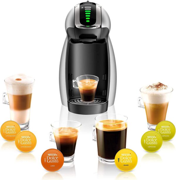 NESCAFE Dolce Gusto Coffee Machine, Genio 2, Espresso, Cappuccino and Latte Pod Machine - Image 2