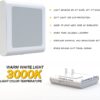 MAZ-TEK Plug in Dimmable Led Night Light with Auto Dusk to Dawn Sensor, Soft Warm White Nightlights for Hallway,Bedroom - Image 6