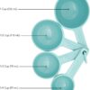 Kitchen Aid Measuring Cups, Set Of 4, Aqua Sky - Image 3