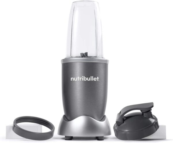 nutribullet Personal Blender for Shakes, Smoothies, Food Prep, and Frozen Blending,600 Watt, Gray - Image 2
