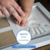 Baby Handprint and Footprint Makers Kit Keepsake For Newborn Boys & Girls, Baby Girl Gifts - Image 2