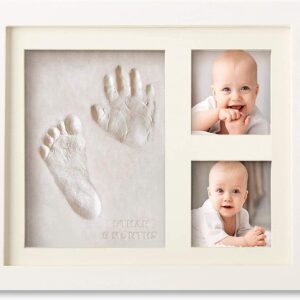 Baby Handprint and Footprint Makers Kit Keepsake For Newborn Boys & Girls, Baby Girl Gifts