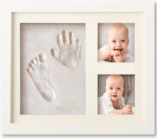 Baby Handprint and Footprint Makers Kit Keepsake For Newborn Boys & Girls, Baby Girl Gifts