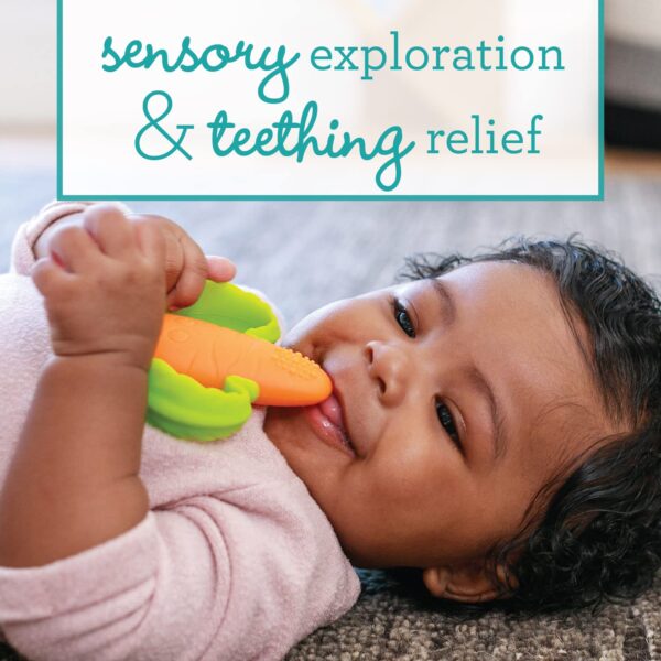 Infantino Lil' Nibbles Textured Silicone Teether - Image 5