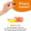 Pure Wild Alaskan Salmon Oil for Dogs & Cats - Omega 3 Skin & Coat Support - Liquid Food Supplement for Pets - Image 3