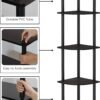 Furinno Turn-N-Tube 5 Tier Corner Display Rack Multipurpose Shelving Unit - Image 3