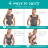 Infantino Flip Advanced 4-in-1 Carrier - Ergonomic, convertible - Image 5