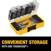DEWALT Screwdriver Bit Set with Tough Case, 45-Piece - Image 2