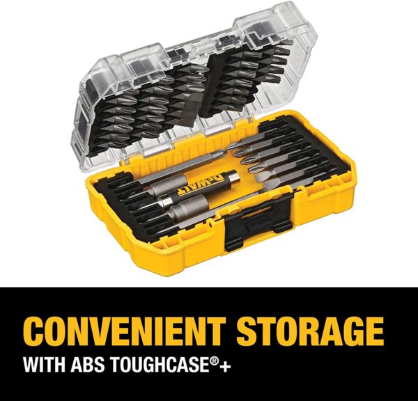 DEWALT Screwdriver Bit Set with Tough Case, 45-Piece - Image 2