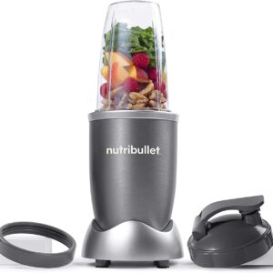 nutribullet Personal Blender for Shakes, Smoothies, Food Prep, and Frozen Blending,600 Watt, Gray