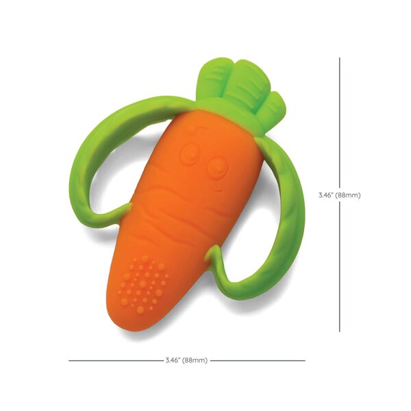 Infantino Lil' Nibbles Textured Silicone Teether - Image 2