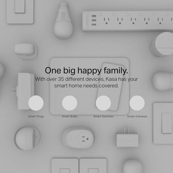 Kasa Smart Light Switch HS200, Single Pole, Needs Neutral Wire, 2.4GHz Wi-Fi Light Switch Works with Alexa and Google Home - Image 3