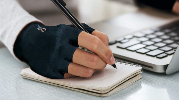 Copper Compression Arthritis Gloves - Best Copper Infused Fingerless Glove for Carpal Tunnel - Image 2