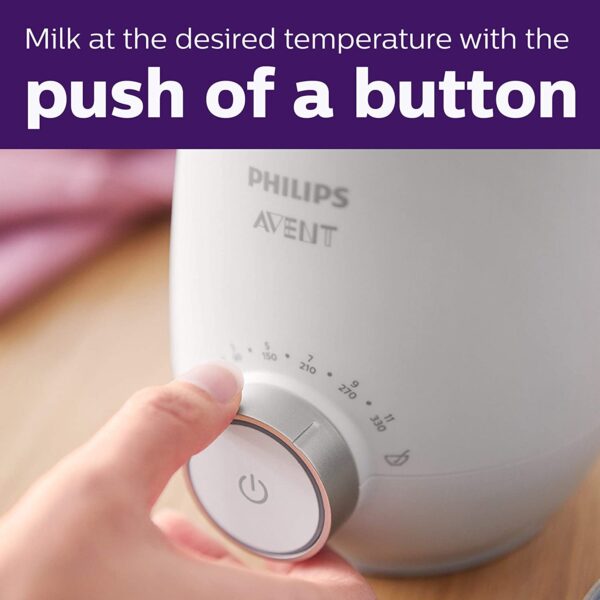 Philips AVENT Fast Baby Bottle Warmer with Smart Temperature Control and Automatic - Image 5
