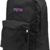 JanSport Super Break One School Backpack for Girls, Boys, Black - Durable, Lightweight Bookbag for Teens - Image 2