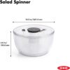 OXO Good Grips Large Salad Spinner - White - Image 4