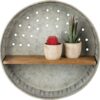 Primitives by Kathy 38024 Rustic-Inspired Wall Shelf, Metal and Wood - Image 3