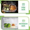 PrepNaturals Glass Meal Prep Containers 3 Compartment - Bento Box Containers Glass Food Storage Containers with Lids - Image 8