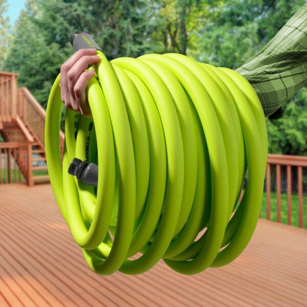 Flexzilla Garden Hose 5/8 in. x 50 ft, Heavy Duty, Lightweight, Drinking Water Safe - Image 3