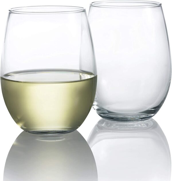 Luminarc Perfection Stem less Wine Glass (Set of 12) - Image 4