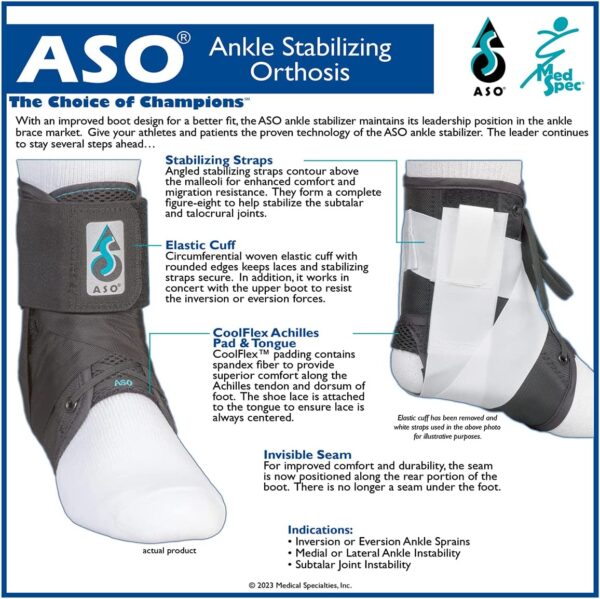 Med Spec ASO Ankle Stabilizer - Image 2