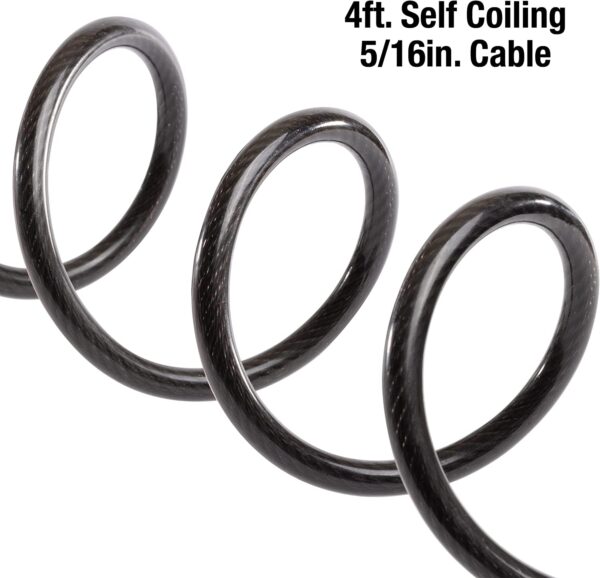 Master Lock Bike Lock Cable, Combination Bicycle Lock - Image 6