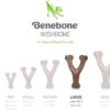 Benebone Wishbone Durable Dog Chew Toy for Aggressive Chewers, Real Bacon - Image 5