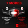GearLight LED Head Lamp - Pack of 2 Outdoor Flashlight Headlamps - Image 4