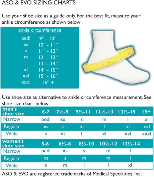 Med Spec ASO Ankle Stabilizer - Image 3