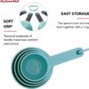 Kitchen Aid Measuring Cups, Set Of 4, Aqua Sky - Image 5