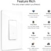 Kasa Smart Light Switch HS200, Single Pole, Needs Neutral Wire, 2.4GHz Wi-Fi Light Switch Works with Alexa and Google Home - Image 6