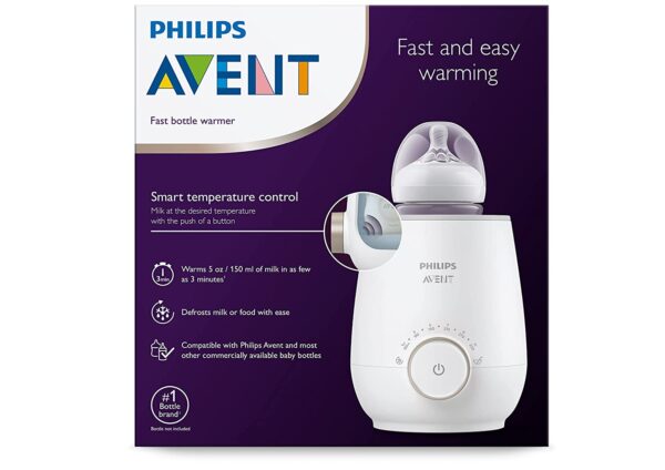 Philips AVENT Fast Baby Bottle Warmer with Smart Temperature Control and Automatic - Image 7