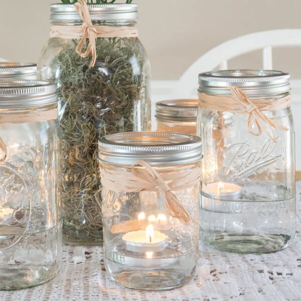 Stonebriar 100 Pack Unscented Tea Light Candles with 6 Hour Extended Burn - Image 4