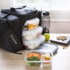 PrepNaturals Glass Meal Prep Containers 3 Compartment - Bento Box Containers Glass Food Storage Containers with Lids - Image 7