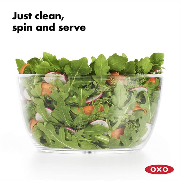 OXO Good Grips Large Salad Spinner - White - Image 7