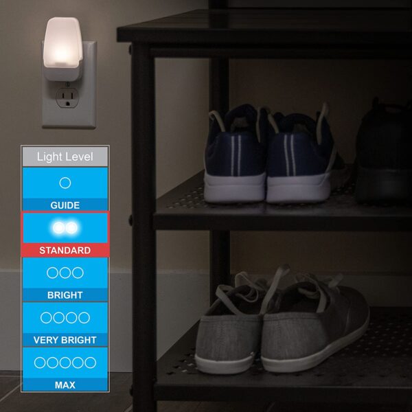 GE LED Night Light, Plug-in, Dusk to Dawn Sensor, Warm White, UL-Certified - Image 5