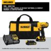 DEWALT 20V Max Cordless Drill / Driver Kit, Compact, 1/2-Inch (DCD771C2), Yellow - Image 4
