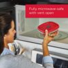 Rubbermaid 16-Piece Food Storage Containers with Lids and Steam Vents - Image 4