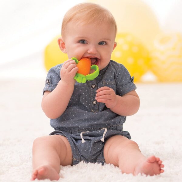 Infantino Lil' Nibbles Textured Silicone Teether - Image 4
