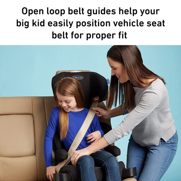 Graco TurboBooster Highback Booster Seat, Glacier - Image 5