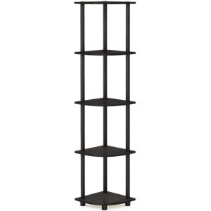 Furinno Turn-N-Tube 5 Tier Corner Display Rack Multipurpose Shelving Unit