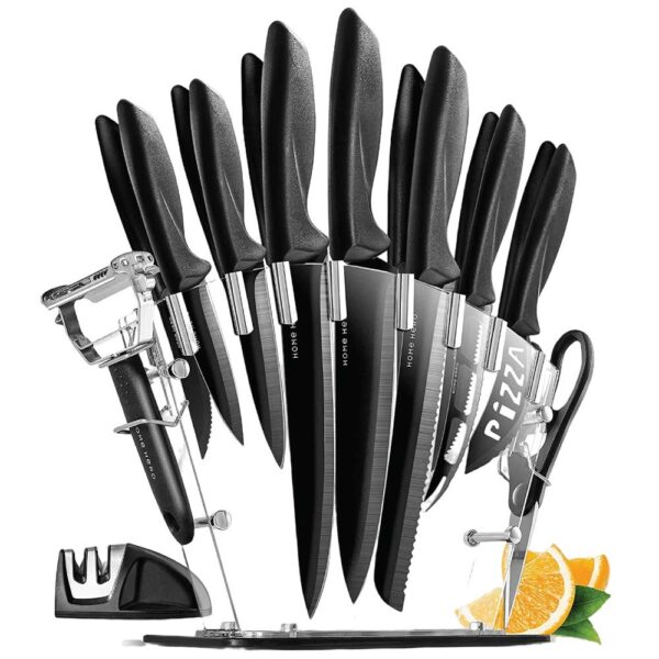 Home Hero Kitchen Knife Set, Steak Knife Set & Kitchen Utility Knives - Ultra-Sharp High Carbon Stainless Steel Knives